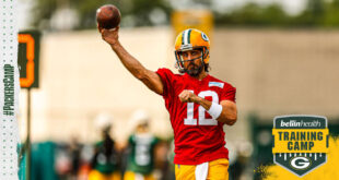 QB Aaron Rodgers gets veteran rest day at Packers training camp